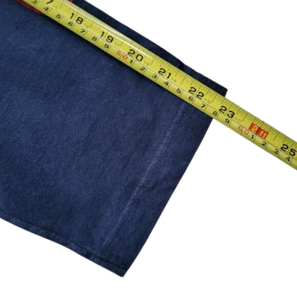 Vintage  Tommy Hilfiger Tommy Jeans Long Sleeve Shirt Navy Men’s Large - Picture 11 of 13